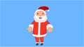 santa claus character illustration