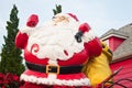 Santa Claus on Christmas day Royalty Free Stock Photo