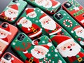 Santa Claus Christmas Iphone Case. Generative AI