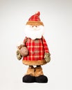 Santa claus christmas mery rag doll Royalty Free Stock Photo