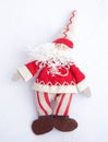 Santa Claus; Christmas tree decoration. Royalty Free Stock Photo