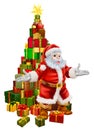 Santa Claus Christmas Tree Gifts