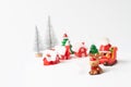 Santa claus coming town Royalty Free Stock Photo