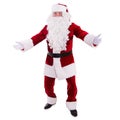 Santa Claus dancing Royalty Free Stock Photo