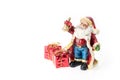 Santa Claus doll. Royalty Free Stock Photo