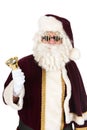 Santa Claus with dollar glasses