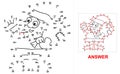 Santa Claus - dot game.