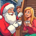 Festive Coffee Break with Santa