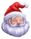 Santa Claus Father Christmas Cartoon Character Royalty Free Stock Photo