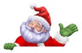 Santa Claus Father Christmas Cartoon Character Royalty Free Stock Photo