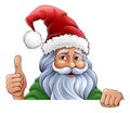 Santa Claus Father Christmas Cartoon Royalty Free Stock Photo