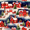 Santa Claus, Father Christmas, Saint Nicholas, traditional Christmas figure sharing gifts for holiday