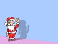 Santa claus - full color illustration Royalty Free Stock Photo