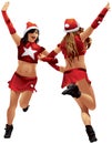 Santa Claus girls iChristmas Dance