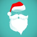 Santa Claus greeting card Royalty Free Stock Photo