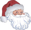 Santa Claus Head Royalty Free Stock Photo