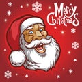 Santa claus head Royalty Free Stock Photo