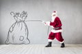 Santa Claus Christmas Xmas Holiday Concept Royalty Free Stock Photo