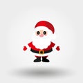 Santa Claus. Icon. Vector. Flat.