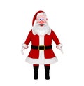 Santa Claus Isolated on White
