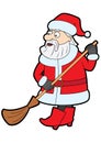 Santa Claus janitor