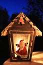 Santa Claus lantern Royalty Free Stock Photo