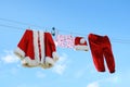 Santa claus laundry