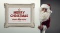 Santa Claus and Christmas wishes