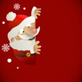 Santa Claus with place for your text