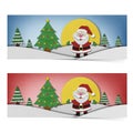 Santa claus recycled papercraft . Royalty Free Stock Photo