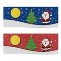 Santa claus recycled papercraft. Royalty Free Stock Photo