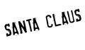 Santa Claus rubber stamp