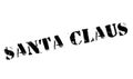 Santa Claus rubber stamp