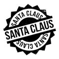 Santa Claus rubber stamp