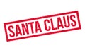 Santa Claus rubber stamp