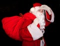 Santa Claus with a sac Royalty Free Stock Photo