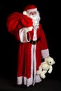 Santa Claus with a sac Royalty Free Stock Photo