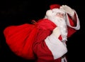 Santa Claus with a sac Royalty Free Stock Photo