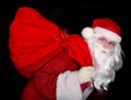 Santa Claus with a sac Royalty Free Stock Photo