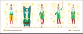 Santa Claus set for your design.