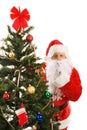 Santa Claus Shhhhhh Royalty Free Stock Photo