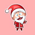 Santa Claus Sticker emoji emoticon