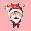 Santa Claus Sticker emoji emoticon