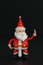 Santa Claus with Thai costume show Thai dance, concept of travel in Thailand, 3D rendering