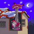 Santa Claus in trouble