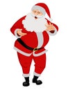 Santa Claus - vector illustration Royalty Free Stock Photo