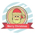 Santa claus. Vector illustration decorative background design Royalty Free Stock Photo