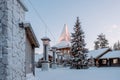 Santa Claus village in Finland Royalty Free Stock Photo