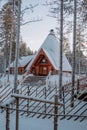 Santa Claus village in Finland Royalty Free Stock Photo