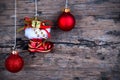 Santa Claus Winter Background Royalty Free Stock Photo